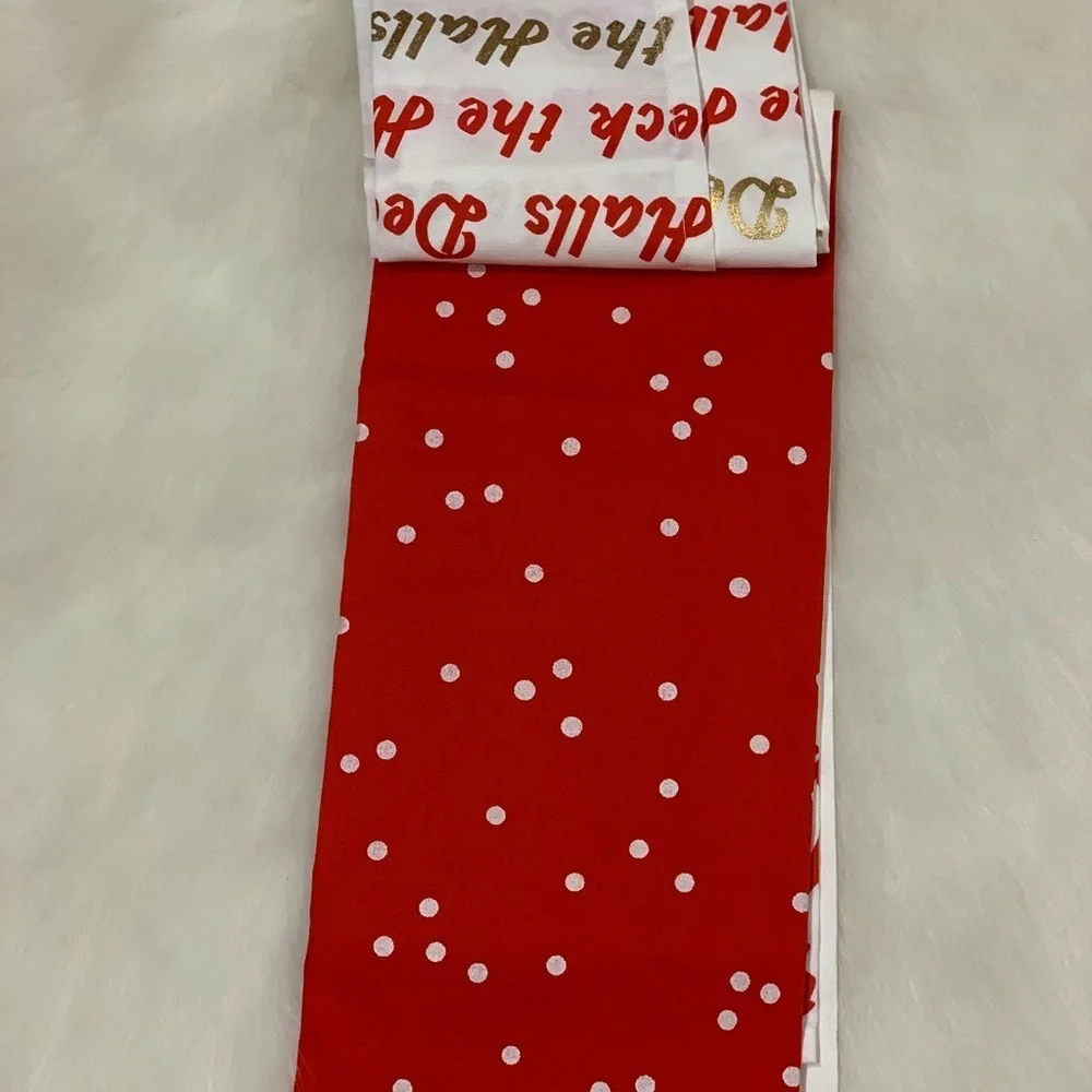 Kate Spade Cotton 3 Piece Kitchen X-Mas Towel Set